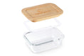 Load image into Gallery viewer, Purely Mama 1520ml Large Glass Storage Container with Bamboo Lid