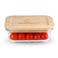 Load image into Gallery viewer, 1520ml Glass Food Container with Bamboo Lid !!