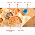 Load image into Gallery viewer, tabbit the rabbit bamboo suction plate with bamboo bowl from purely mama