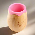 Load image into Gallery viewer, Bamboo Cup- with Silicone Teether