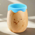 Load image into Gallery viewer, Bamboo Baby Cup with Silicone Teether (Eco-Friendly & BPA-Free)