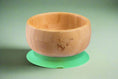 Load image into Gallery viewer, Bamboo Bowl with Cutlery Set and Suction Ring For Toddler and Kid Led Weaning