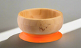 Load image into Gallery viewer, Bamboo Bowl with Cutlery Set and Suction Ring For Toddler and Kid Led Weaning