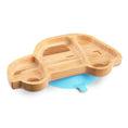 Load image into Gallery viewer, Wheelee the bamboo suction plate and cutlery from purely mama