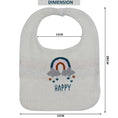 Load image into Gallery viewer, Purely Mama 100% Organic Cotton Baby Bibs Set – Pack of 3 (Giraffe | Rainbow | Panda)