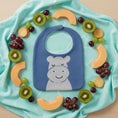 Load image into Gallery viewer, Purely Mama 100% Organic Cotton Baby Bibs – Set of 3 (Elephant | Hippo | Panda)