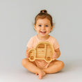 Load image into Gallery viewer, Wheelee the Car Bamboo Suction Plate with Cutlery Set