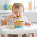 Load image into Gallery viewer, Bamboo Weaning Bowl & Spoon Set