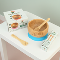 Load image into Gallery viewer, Tabbit the Rabbit Bamboo Dinner Set