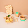 Load image into Gallery viewer, Trunkie the Elephant Bamboo Dinner Set