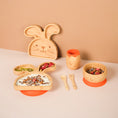 Load image into Gallery viewer, Tabbit the RabbitBamboo Dinner Set