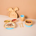 Load image into Gallery viewer, Tabbit the RabbitBamboo Dinner Set