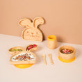 Load image into Gallery viewer, Tabbit the RabbitBamboo Dinner Set