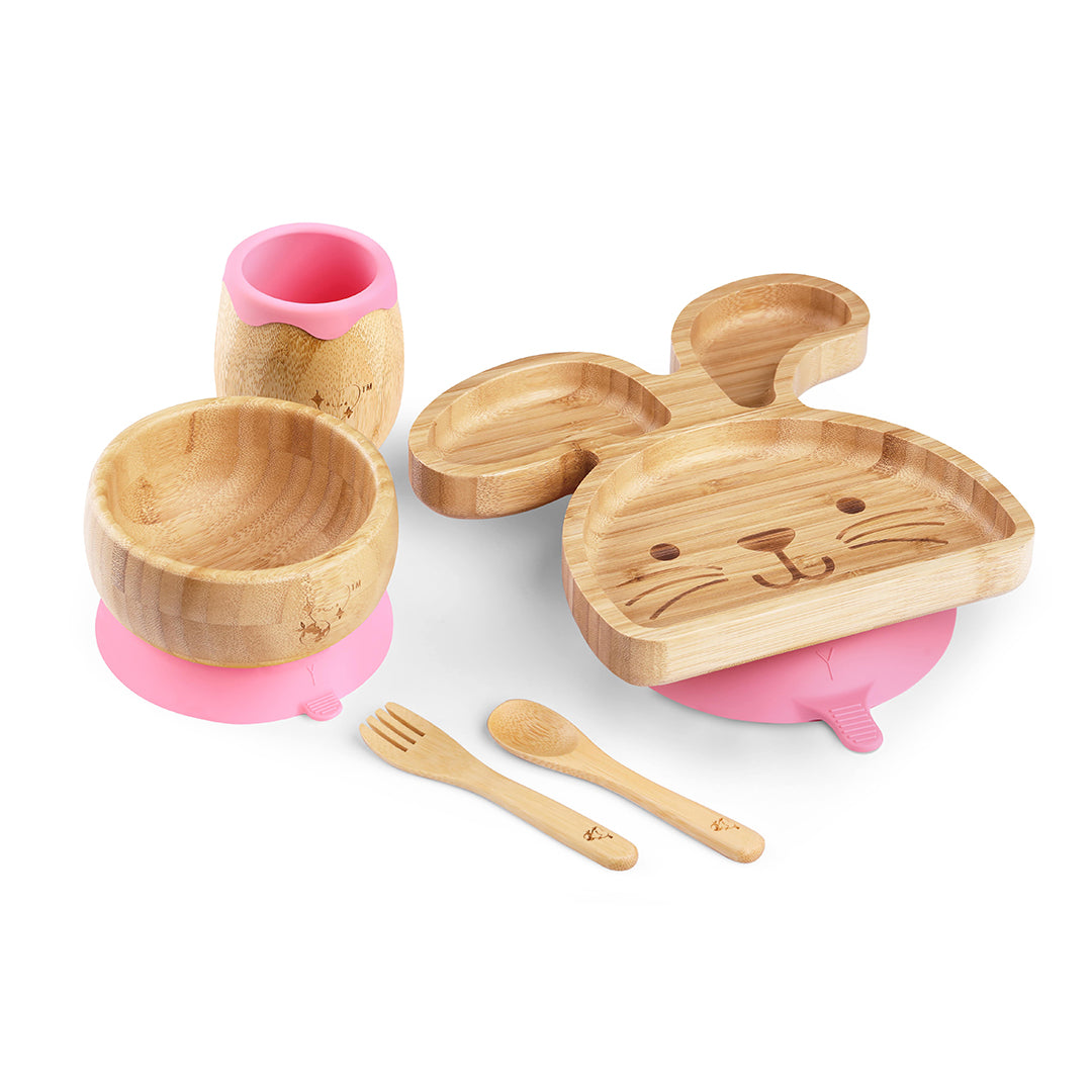 Tabbit the RabbitBamboo Dinner Set