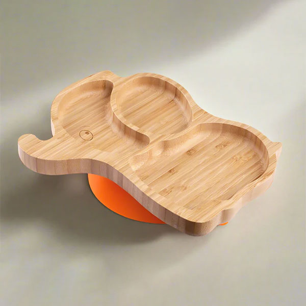 Trunkie- The Elephant Bamboo Baby Suction Plate