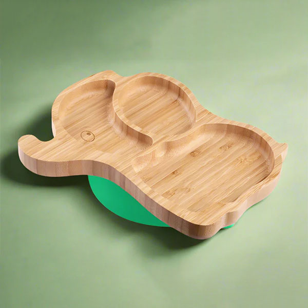 Trunkie- The Elephant Bamboo Baby Suction Plate