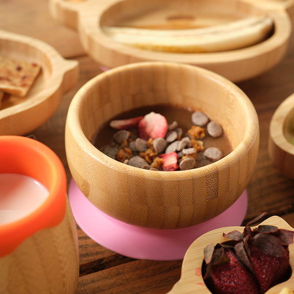 Bamboo Weaning Bowl & Spoon Set