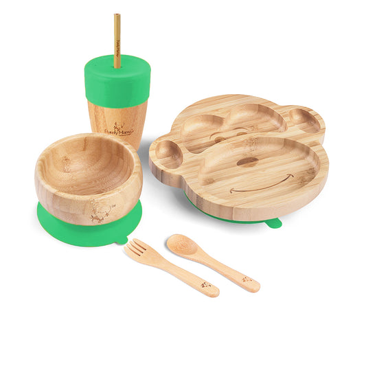 Coby the Monkey Bamboo Dinner Set