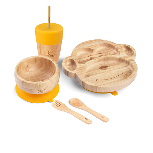 Coby the Monkey Bamboo Dinner Set