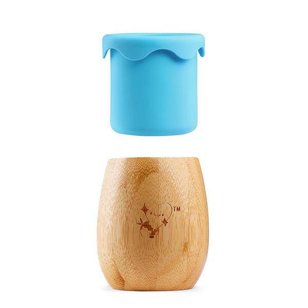 Bamboo Cup- with Silicone Teether