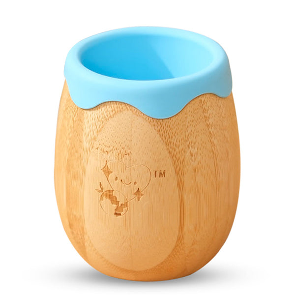 Bamboo Cup- with Silicone Teether