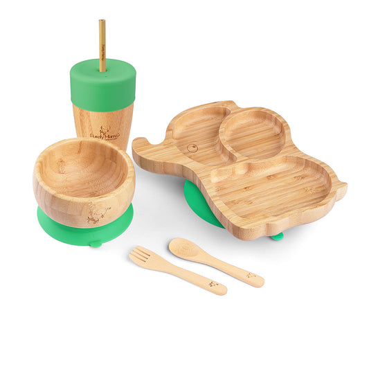 Trunkie the Elephant Bamboo Dinner Set