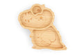 Load image into Gallery viewer, Big Tooth The Dinosaur!! Bamboo Suction Plate For Toddlers and Kids!!
