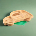 Load image into Gallery viewer, Wheelee- The Car Bamboo Suction Plate
