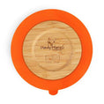 Load image into Gallery viewer, Bamboo Bowl With Suction- Orange
