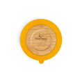 Load image into Gallery viewer, Bamboo Bowl With Suction- Yellow
