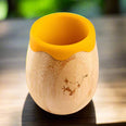 Bamboo Cup- with Silicone Teether