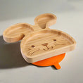 Load image into Gallery viewer, Tabbit- The Rabbit Bamboo Baby Suction plate
