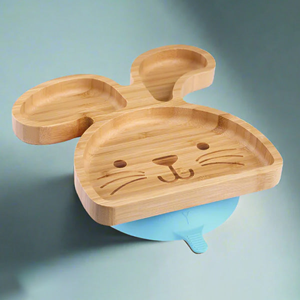 Tabbit- The Rabbit Bamboo Baby Suction plate