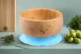 Bamboo Bowl with Cutlery Set and Suction Ring For Toddler and Kid Led Weaning