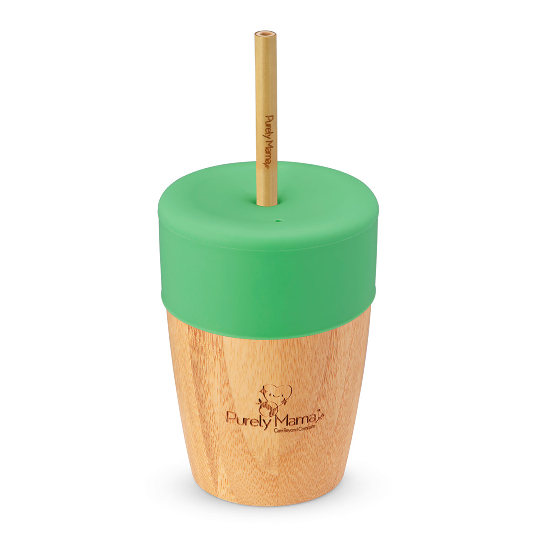 Purely Mama Bamboo Sippy Cup (with Silicone Lid)