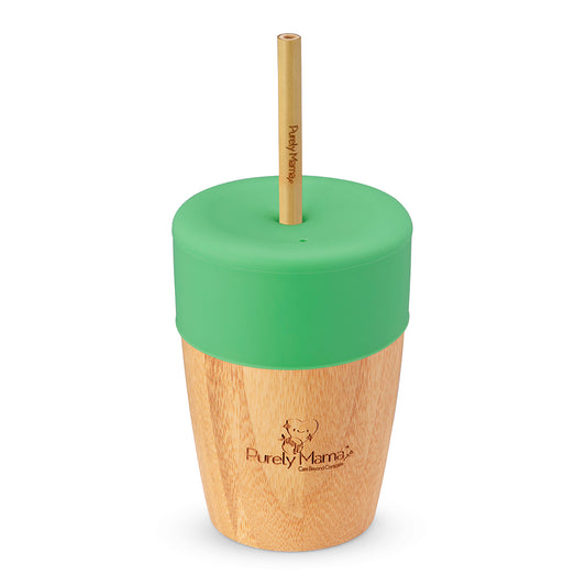Purely Mama Bamboo Sippy Cup (with Silicone Lid)