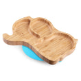 Load image into Gallery viewer, Bamboo Plate Kids - Suction Elephant Plate
