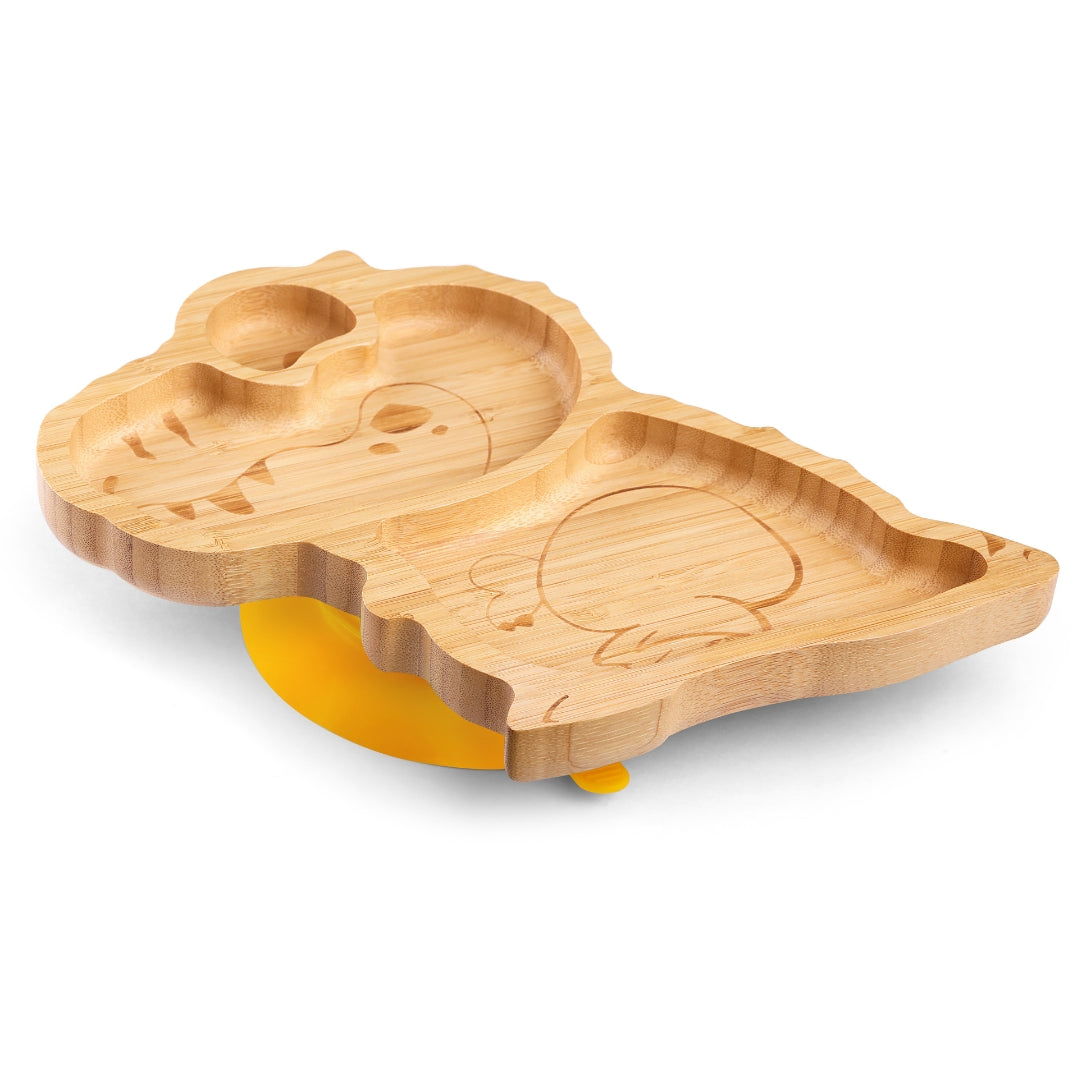 Big Tooth- The Dinosaur Bamboo Plate for Baby