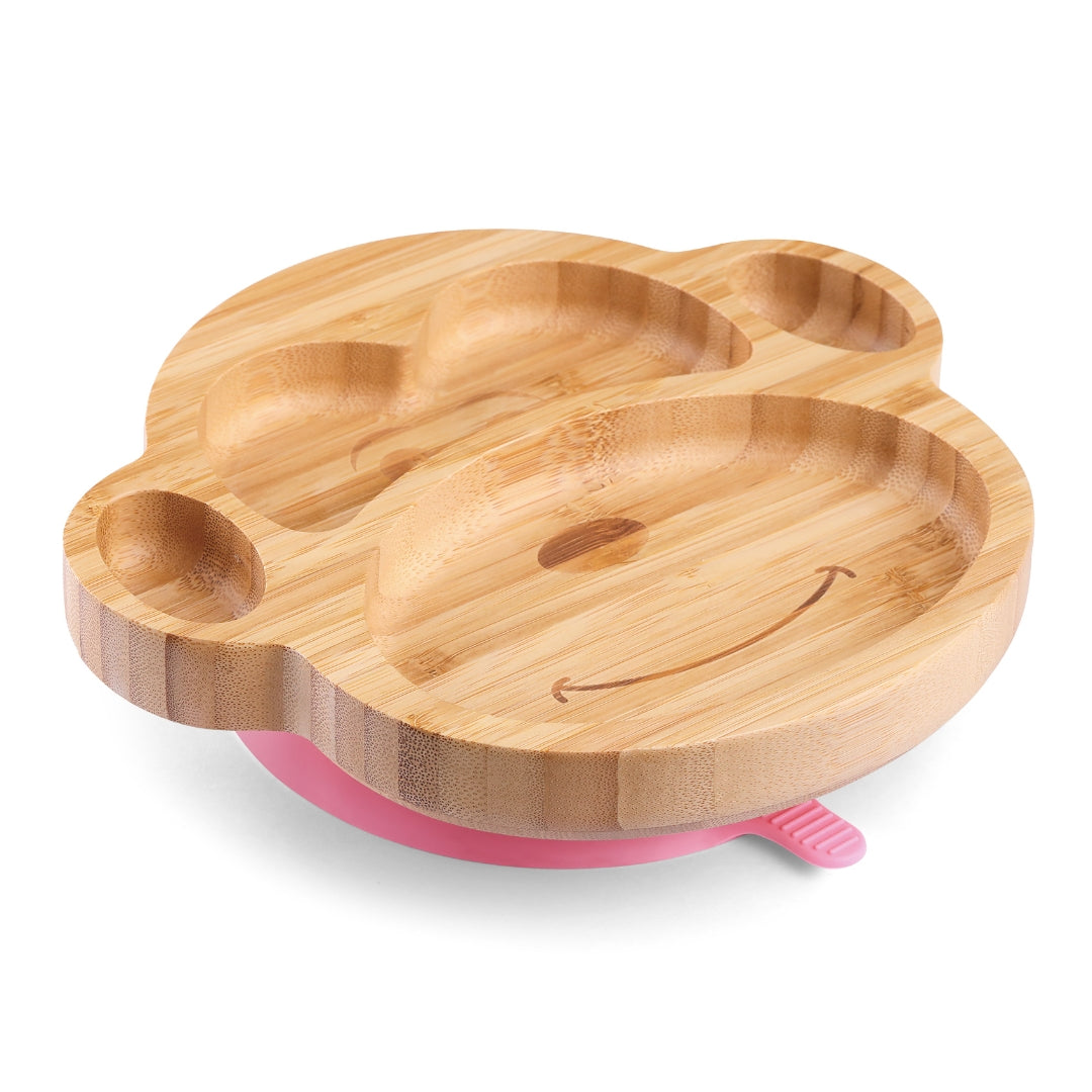 Coby- The Monkey Bamboo Baby Suction Plate