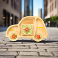 Load image into Gallery viewer, Wheelee- The Car Bamboo Suction Plate
