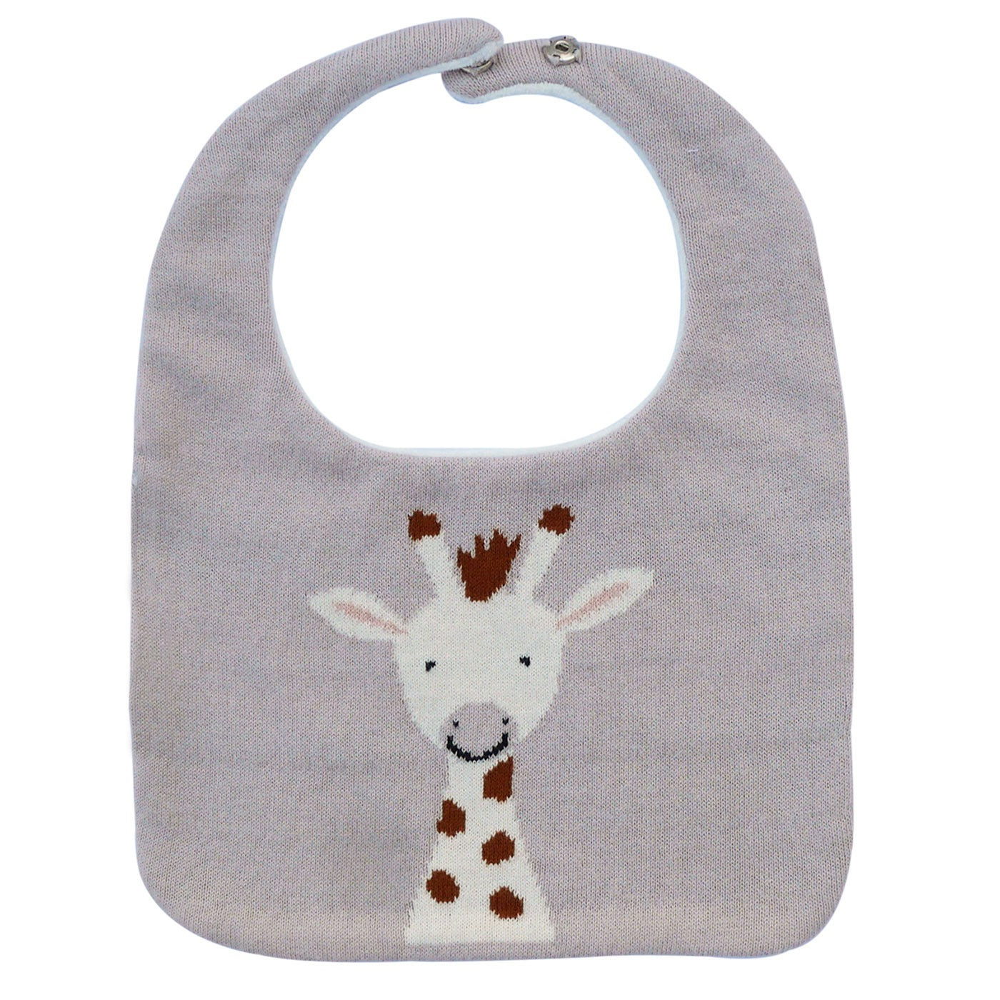 Purely Mama 100% Organic Cotton Baby Bibs Set – Pack of 3 (Giraffe | Rainbow | Panda)