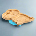 Load image into Gallery viewer, Big Tooth- The Dinosaur Bamboo Baby Suction Plate
