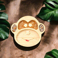 Load image into Gallery viewer, Coby- The Monkey Bamboo Baby Suction Plate
