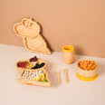 Big Tooth the DinosaurBamboo Dinner Set