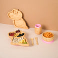 Big Tooth the DinosaurBamboo Dinner Set